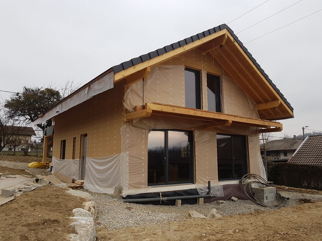 Visite maison bioclimatique