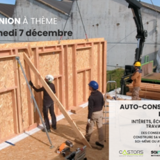 Réunion à thème - Auto-construire en bois