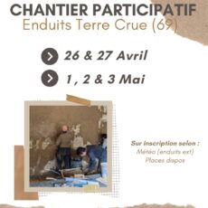Chantier participatif Enduit Terre