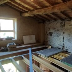 Plancher intermédiaire - IPE - Poutres en I - OSB