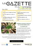 Gazette Castors mars 2026